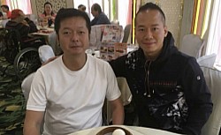 黄淳樑の息子の黃匡中と交流